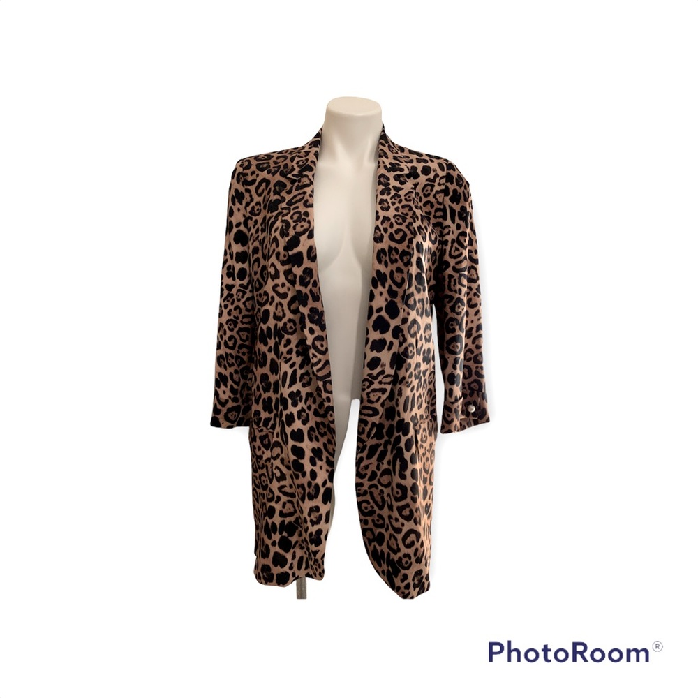 Zara Leopard Blazer